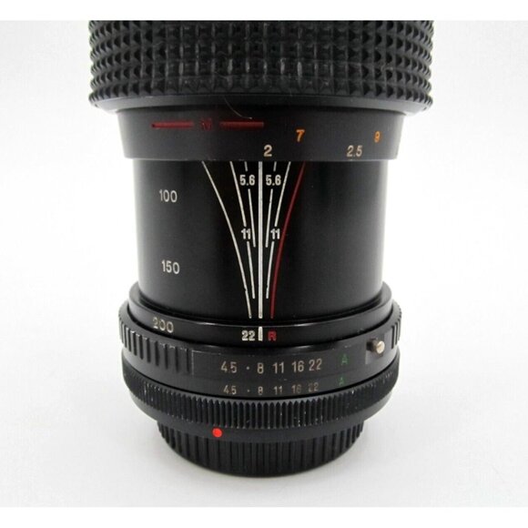 RMC Tokina EMZ Camera Lens 80-200mm F/4.5 Manual Telephoto Canon FD Mount - Picture 12 of 16